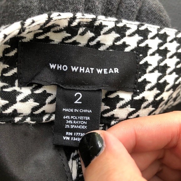 dressy houndstooth pants - Picture 4 of 6